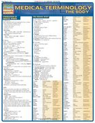 medical terminology, the body, quick reference guide
