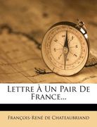Lettre À Un Pair De France... (en Francés)