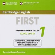 Cambridge English First 1 for Revised Exam From 2015 Audio cds (2): Authentic Examination Papers From Cambridge English Language Assessment (Fce Practice Tests) (Audiolibro) (en Inglés)