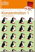 Lük: Konzentration 1: Für Alle Grundschulkinder: Übungen für Alle Grundschulkinder (en Alemán)