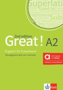 Great! A2 2nd edition - Hybride Ausgabe allango, m. 1 Beilage: Englisch fr Erwachsene. bungsgrammatik zum Lehrwerk (en Alemán,Inglés)