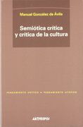 Semiotica Critica y Critica de la Cultura