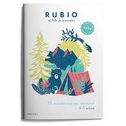 Mi Cuaderno de Verano Rubio. 4-5 Años