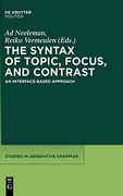 The Syntax of Topic, Focus, and Contrast (Studies in Generative Grammar) (en Inglés)