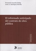 Reformado anticipado del contrato de obra publica