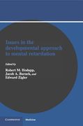 Issues in the Developmental Approach to Mental Retardation (en Inglés)