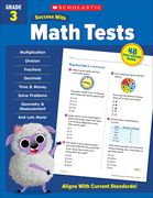 Scholastic Success with Math Tests Grade 3 Workbook (en Inglés)