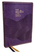 The Breathe Life Holy Bible: Faith in Action (Nkjv, Purple Leathersoft, red Letter, Comfort Print) (Leather / Fine Binding) (en Inglés)