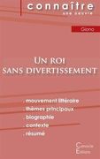 Fiche de Lecture un roi Sans Divertissement de Jean Giono (Analyse Littéraire de Référence et Résumé Complet) (Éditions du Cénacle) (en Francés)