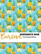 Cursive Worksheets Book Handwriting Workbooks: Handwriting Composition Book (en Inglés)