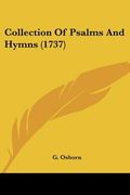 collection of psalms and hymns (1737) (en Inglés)
