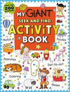 My Giant Seek-And-Find Activity Book: More Than 200 Activities: Match it, Puzzles, Searches, Dot-To-Dot, Coloring, Mazes, and More! (en Inglés)