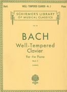 well tempered clavier,48 preludes and fugues for the piano