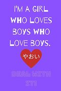 Deal With it: For the Love of Yaoi (Purple Cover) (en Inglés)