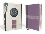 Niv, Giant Print Compact Bible, Leathersoft, Purple, red Letter Edition, Comfort Print (en Inglés)