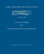 Concerto in F Major, Wq 12 (en Inglés)