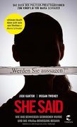 She Said: Wie das Schweigen Gebrochen Wurde und die #Metoo- Bewegung Begann (en Alemán)