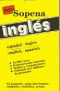 mini diccionario sopena ingles español