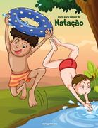 Livro para Colorir de Natação (en Portugués)