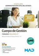 Cuerpo de Gestión de la Administración Civil del Estado (Acceso Libre). Temario Volumen 2