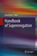 Handbook of Supererogation (en Inglés)