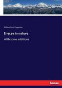 Energy in nature: With some additions (en Inglés)