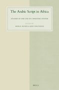 The Arabic Script in Africa: Studies in the Use of a Writing System (en Inglés)