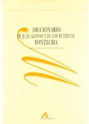 Diccionario Juan Alonso Y Ruyzes De Fontecha