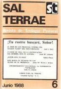 Sal Terrae (Revista De Teología Pastoral), 6. Junio 1988 - - Sal Terrae
