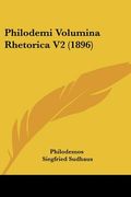 philodemi volumina rhetorica v2 (1896)