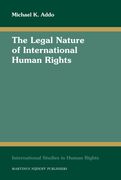 The Legal Nature of International Human Rights (en Inglés)
