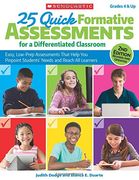 25 Quick Formative Assessments for a Differentiated Classroom (en Inglés)