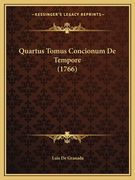 Quartus Tomus Concionum De Tempore (1766) (in Latin)