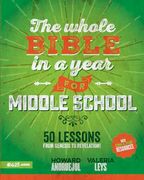 Whole Bible in a Year for Middle School (Toda la Biblia en un año Para Preadolescentes) (en Inglés)