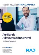 Auxiliar de Administración General del Cabildo Insular de Gran Canaria. Test del Temario