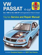 Vw Passat 4-Cyl Petrol & Diesel (Dec 96-Nov 00) Haynes Repair Manual (Hardback)