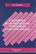 La experiencia de los presupuestos participativos en los entes locales (Colección Fiscalidad)