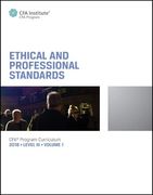 Ethical and Professional Standards Level iii Volume 1