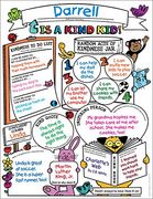 Personal Poster Set: Classroom Kindness 3-6: 30 Fun, Fill-In Posters That Promote Classroom Kindness (en Inglés)