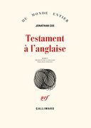Testament à L'anglaise (en Francés)