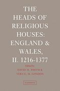 The Heads of Religious Houses: England and Wales, ii. 1216 1377 (en Inglés)