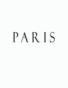 Paris: White Black Decorative Book to Stack Together on Coffee Tables, Bookshelves and Interior Design - Add Bookish Charm De (en Inglés)