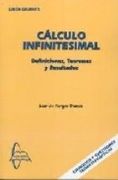 CALCULO INFINITESIMAL: DEFINICIONES, TEOREMAS Y RESULTADOS (En papel)