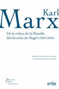 De la Critica de la Filosofia del Derecho de Hegel (1843-1844)