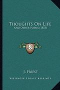 thoughts on life: and other poems (1855)