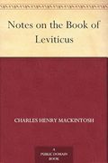 Notes on the Book of Leviticus (en Inglés)