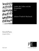 Lieder der Liebe und der Einsamkeit: Part 1 (en Alemán)
