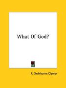 what of god? (en Inglés)