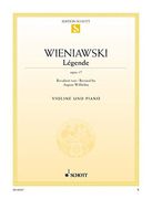 Légende Opus 17 Violon (en Inglés)