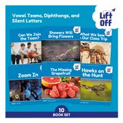 Phonic Books Lift Off Readers Vowel Teams, Diphthongs, and Silent Letters (en Inglés)